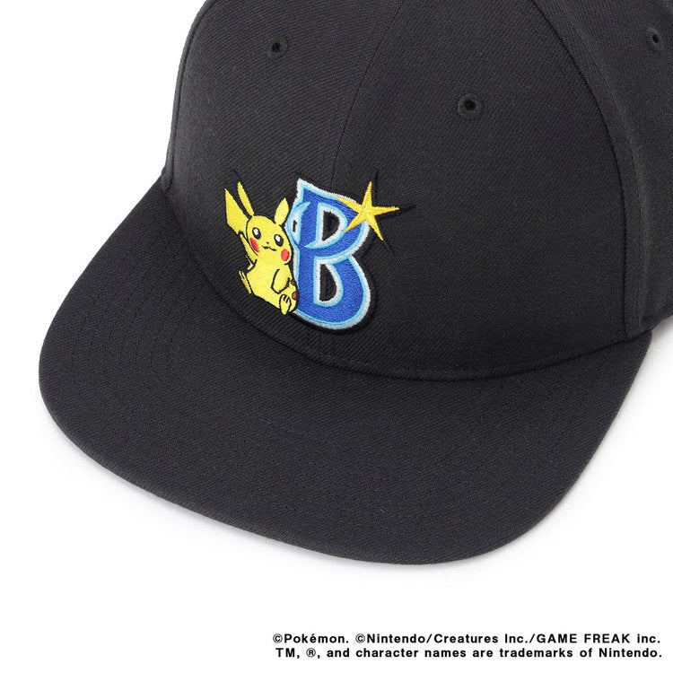 Pokémon Baseball Festa 2026 Pikachu Flat Visor Cap Navy