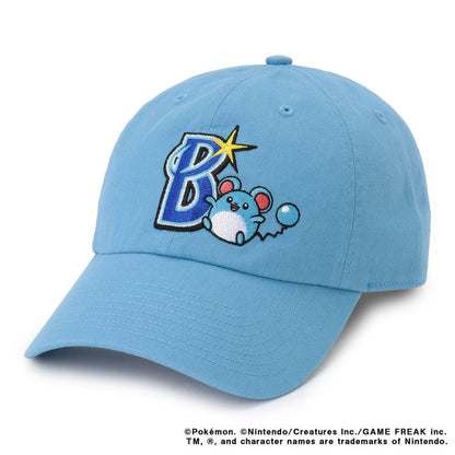 Pokémon Baseball Festa 2026 Marill Curved Visor Cap Sky Blue