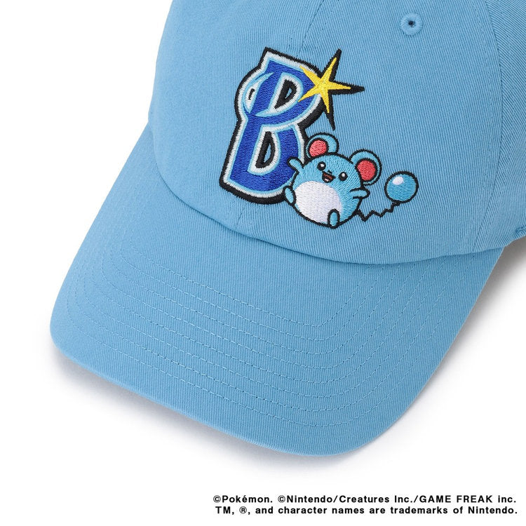 Pokémon Baseball Festa 2026 Marill Curved Visor Cap Sky Blue