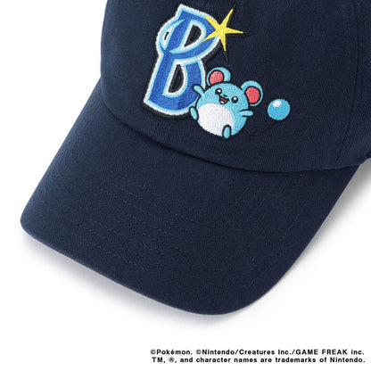 Pokémon Baseball Festa 2026 Marill Curved Visor Cap Navy
