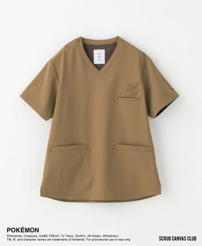 Pokémon Eevee Scrub Top