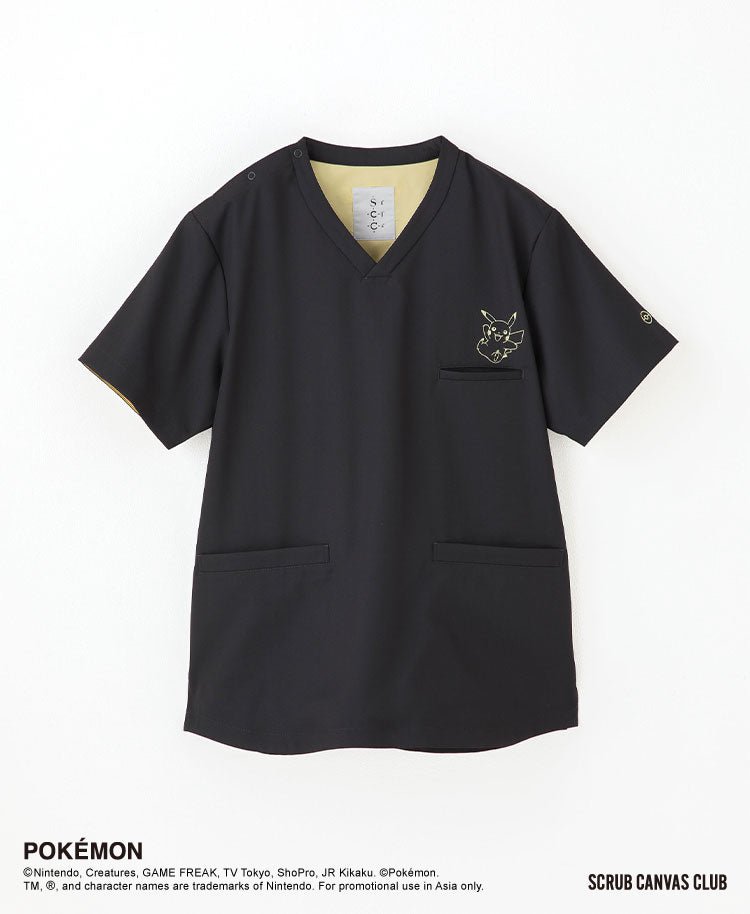 Pokémon Pikachu Scrub Top