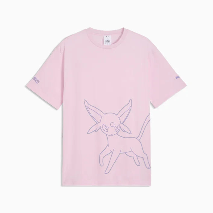 PUMA x Pokémon Relaxed Graphic Tee Pearl Pink