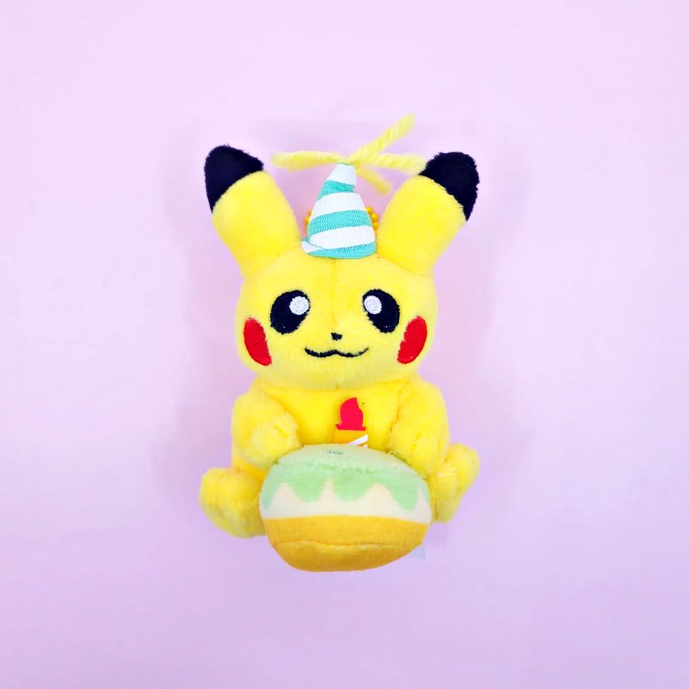 Pokémon Birthday Cake Plush Bag Charm