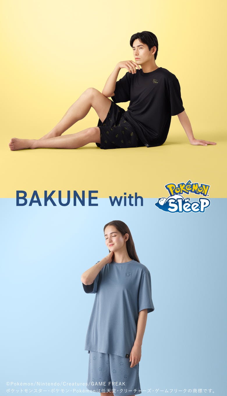 Pokémon Sleep Ditto BAKUNE Dry Short Sleeve Set